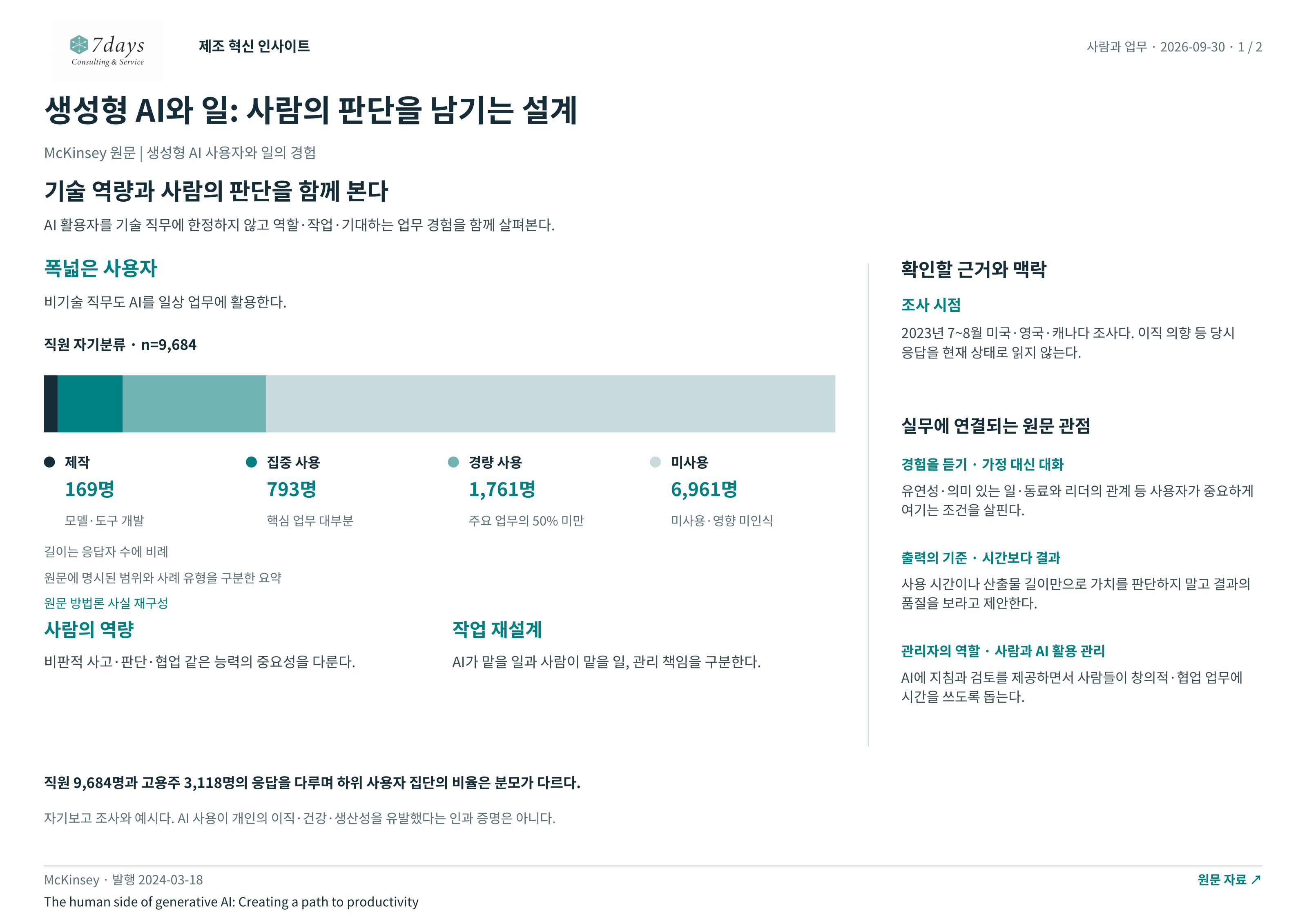 생성형 AI와 일: 사람의 판단을 남기는 설계 전체 페이지