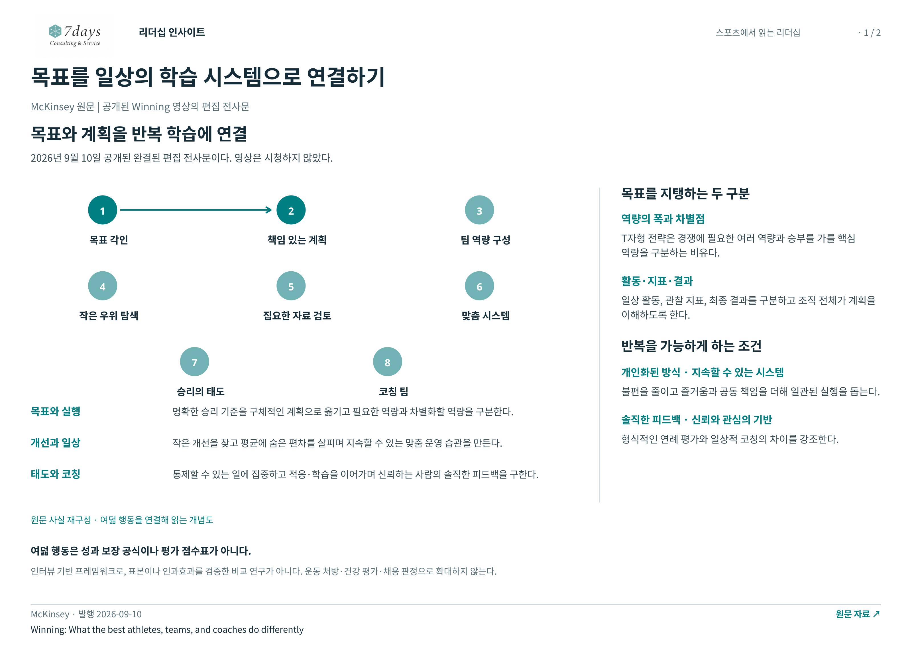 목표를 일상의 학습 시스템으로 연결하기 전체 페이지