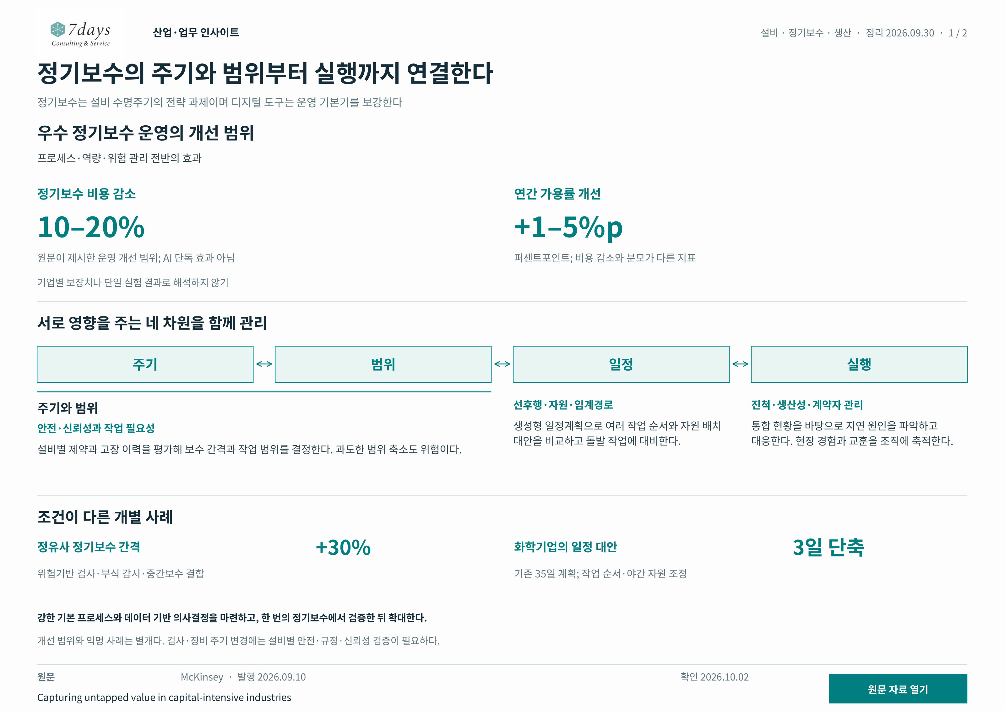 정기보수