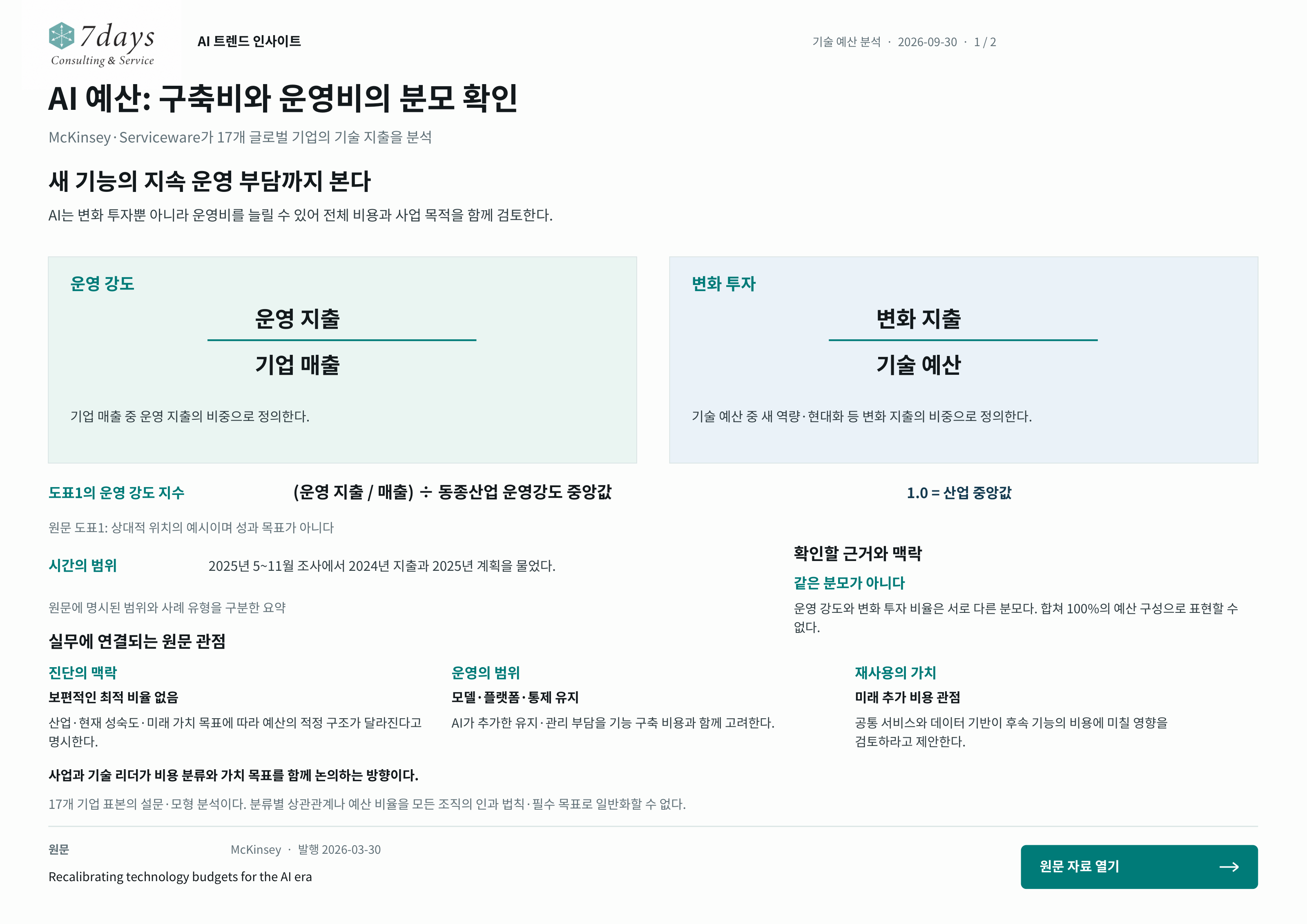 AI 예산: 구축비와 운영비의 분모 확인의 원문 근거 전체 페이지